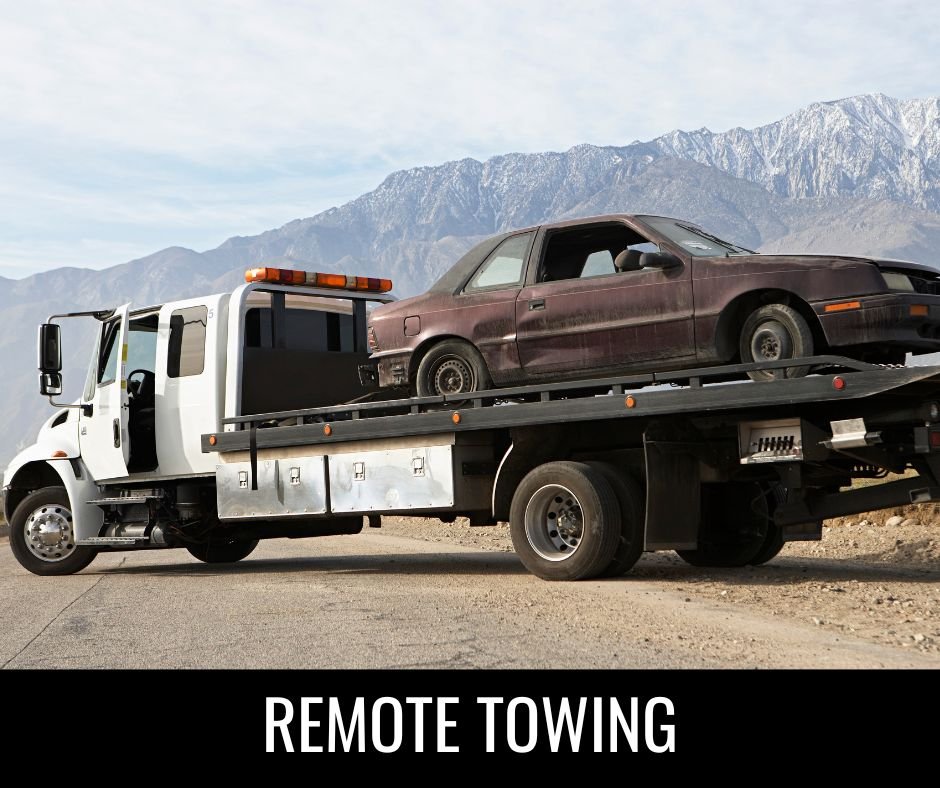 Remote towing